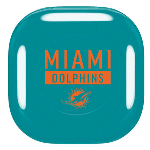 NFL Miami Dolphins Teal Performance Series Galaxy Buds Pro Skin
