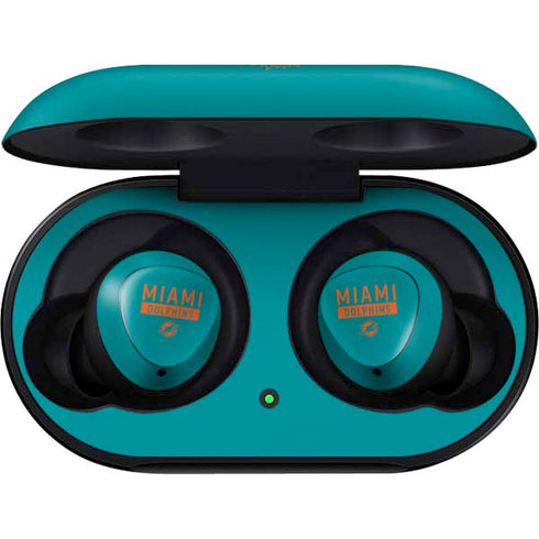 NFL Miami Dolphins Teal Performance Series Galaxy Buds Skin