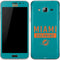 NFL Miami Dolphins Teal Performance Series Galaxy J3 Skin