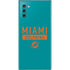 NFL Miami Dolphins Teal Performance Series Galaxy Note 10 Skin