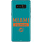 NFL Miami Dolphins Teal Performance Series Galaxy Note 8 Skin
