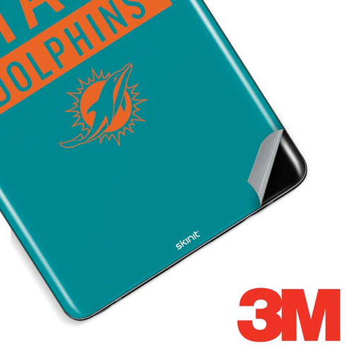 NFL Miami Dolphins Teal Performance Series Galaxy Note 8 Skin
