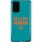 NFL Miami Dolphins Teal Performance Series Galaxy Note20 5G Pro Case