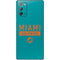 NFL Miami Dolphins Teal Performance Series Galaxy Note20 5G Skin