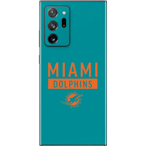 NFL Miami Dolphins Teal Performance Series Galaxy Note20 Ultra 5G Skin