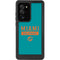 NFL Miami Dolphins Teal Performance Series Galaxy Note20 Ultra 5G Waterproof Case