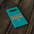 NFL Miami Dolphins Teal Performance Series Galaxy S10 Skin