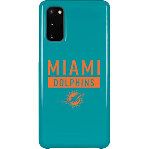 NFL Miami Dolphins Teal Performance Series Galaxy S20 Lite Case