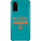 NFL Miami Dolphins Teal Performance Series Galaxy S20 Lite Case