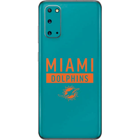 NFL Miami Dolphins Teal Performance Series Galaxy S20 Skin