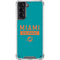 NFL Miami Dolphins Teal Performance Series Galaxy S21 5G Clear Case
