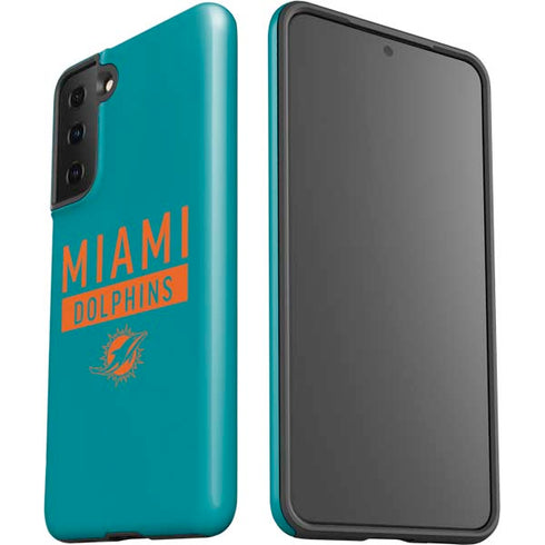 NFL Miami Dolphins Teal Performance Series Galaxy S21 FE Pro Case
