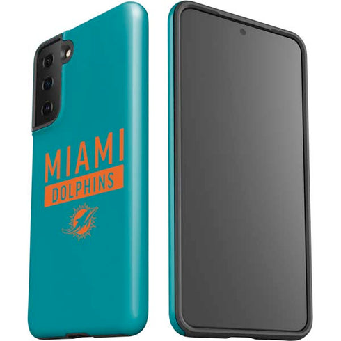 NFL Miami Dolphins Teal Performance Series Galaxy S21 Plus 5G Pro Case