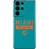 NFL Miami Dolphins Teal Performance Series Galaxy S21 Ultra 5G Skin