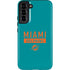NFL Miami Dolphins Teal Performance Series Galaxy S22 Plus Pro Case