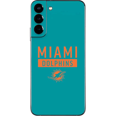NFL Miami Dolphins Teal Performance Series Galaxy S22 Plus Skin