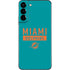 NFL Miami Dolphins Teal Performance Series Galaxy S22 Plus Skin
