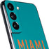 NFL Miami Dolphins Teal Performance Series Galaxy S22 Plus Skin