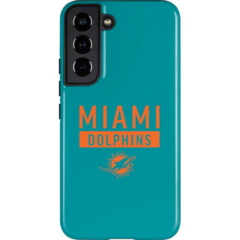 NFL Miami Dolphins Teal Performance Series Galaxy S22 Pro Case