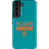 NFL Miami Dolphins Teal Performance Series Galaxy S22 Pro Case