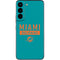 NFL Miami Dolphins Teal Performance Series Galaxy S22 Skin