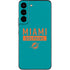 NFL Miami Dolphins Teal Performance Series Galaxy S22 Skin