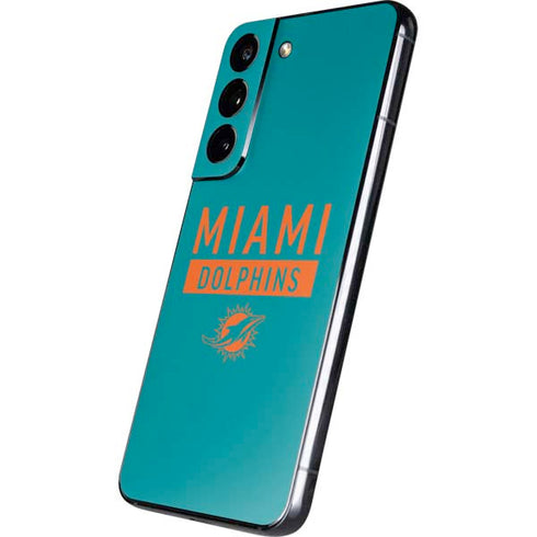 NFL Miami Dolphins Teal Performance Series Galaxy S22 Skin