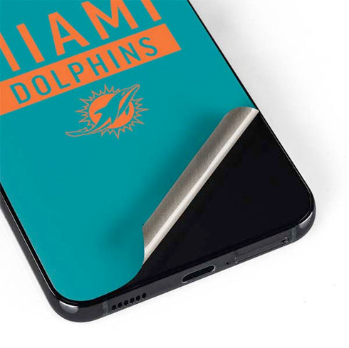 NFL Miami Dolphins Teal Performance Series Galaxy S22 Skin