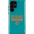 NFL Miami Dolphins Teal Performance Series Galaxy S22 Ultra Pro Case