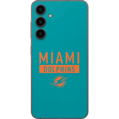 NFL Miami Dolphins Teal Performance Series Galaxy S23 FE Skin