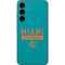 NFL Miami Dolphins Teal Performance Series Galaxy S23 FE Skin
