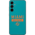 NFL Miami Dolphins Teal Performance Series Galaxy S23 FE Skin