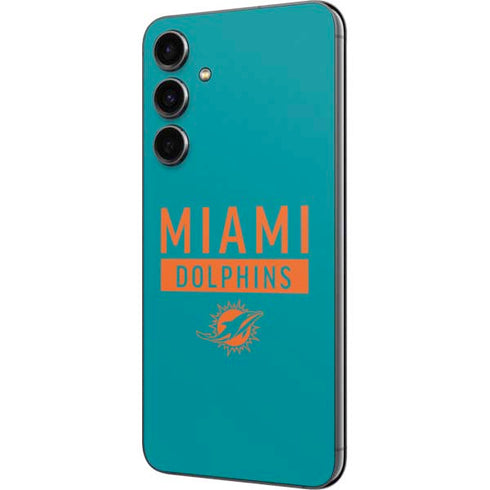 NFL Miami Dolphins Teal Performance Series Galaxy S23 FE Skin