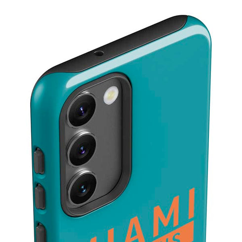 NFL Miami Dolphins Teal Performance Series Galaxy S23 Pro Case