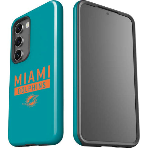 NFL Miami Dolphins Teal Performance Series Galaxy S23 Pro Case