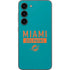 NFL Miami Dolphins Teal Performance Series Galaxy S23 Skin