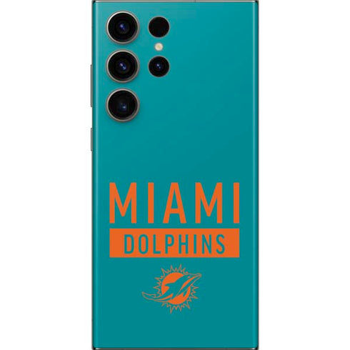 NFL Miami Dolphins Teal Performance Series Galaxy S23 Ultra Skin
