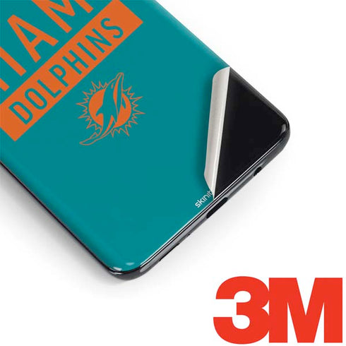 NFL Miami Dolphins Teal Performance Series Galaxy S9 Plus Skin