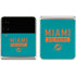 NFL Miami Dolphins Teal Performance Series Galaxy Z Flip3 5G Skin