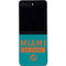 NFL Miami Dolphins Teal Performance Series Galaxy Z Flip5 5G Skin