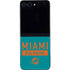 NFL Miami Dolphins Teal Performance Series Galaxy Z Flip5 5G Skin