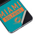 NFL Miami Dolphins Teal Performance Series Galaxy Z Flip5 5G Skin