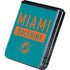 NFL Miami Dolphins Teal Performance Series Galaxy Z Flip5 5G Skin