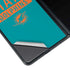 NFL Miami Dolphins Teal Performance Series Galaxy Z Fold4 5G Skin