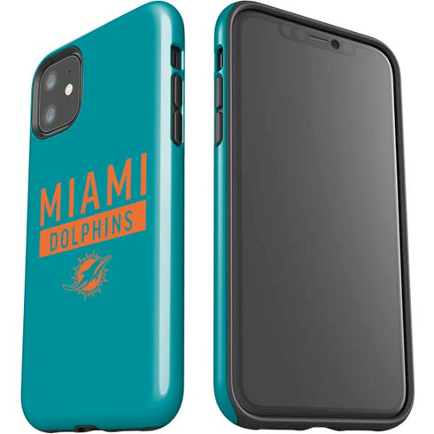 NFL Miami Dolphins Teal Performance Series iPhone 11 Impact Case