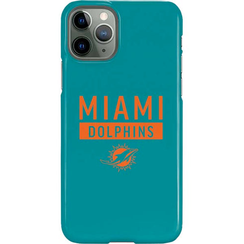 NFL Miami Dolphins Teal Performance Series iPhone 11 Pro Lite Case