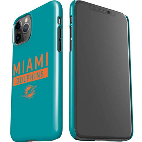NFL Miami Dolphins Teal Performance Series iPhone 11 Pro Lite Case