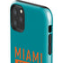 NFL Miami Dolphins Teal Performance Series iPhone 11 Pro Max Impact Case