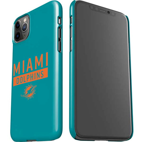 NFL Miami Dolphins Teal Performance Series iPhone 11 Pro Max Lite Case