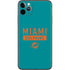NFL Miami Dolphins Teal Performance Series iPhone 11 Pro Max Skin